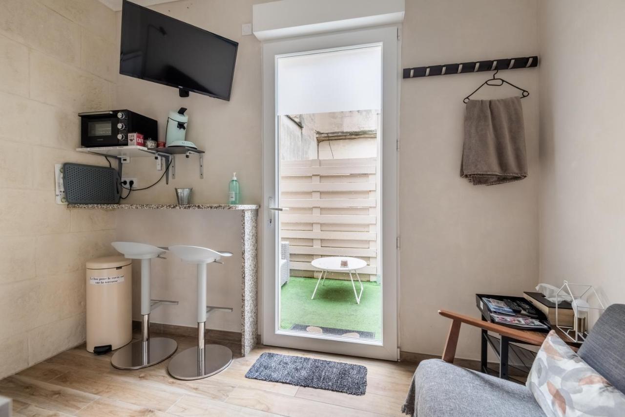 Studio En Duplex-Aircon-Terrasse-Parking-Calme Bordeaux Exterior photo
